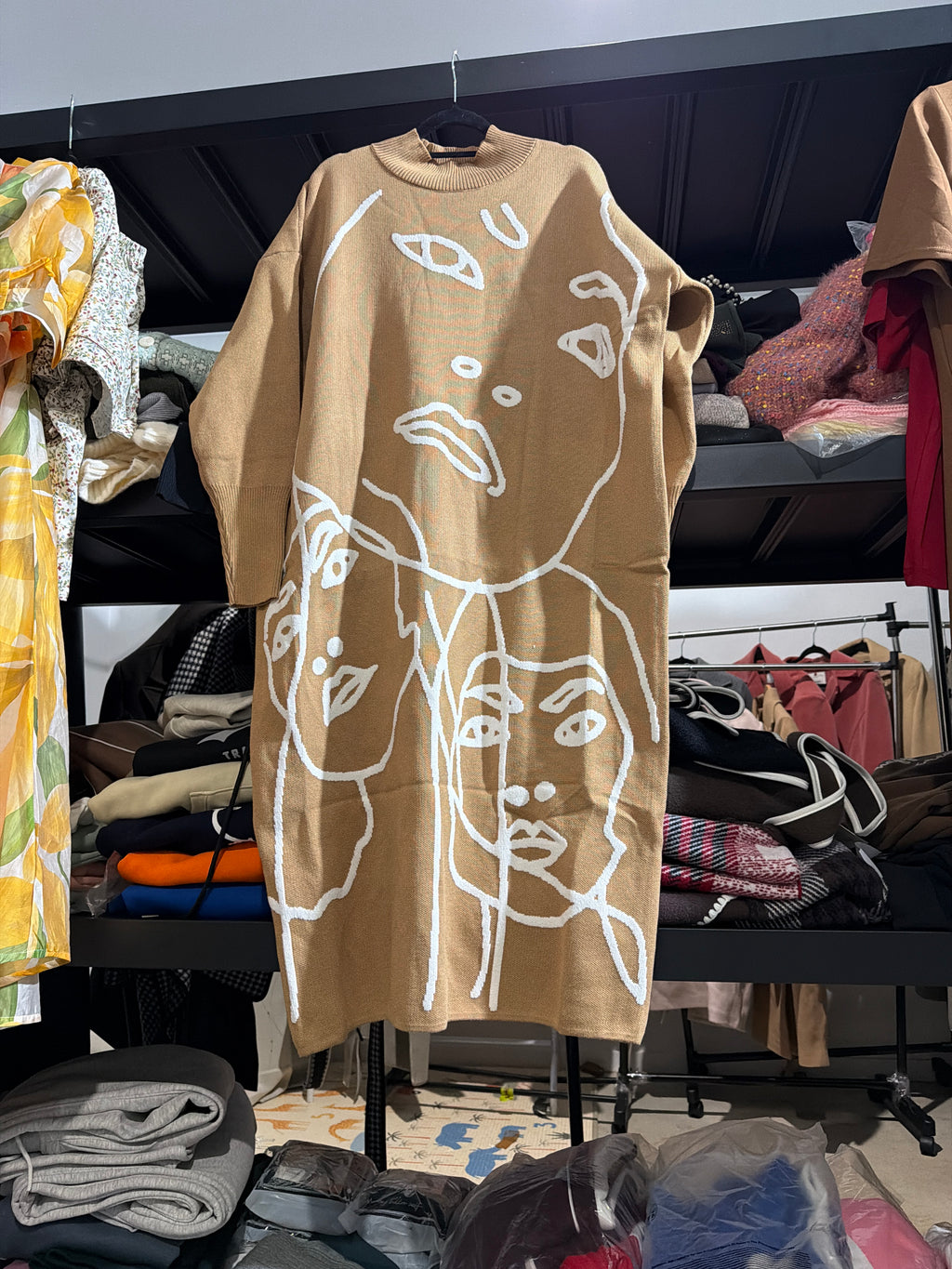 Winter long dress